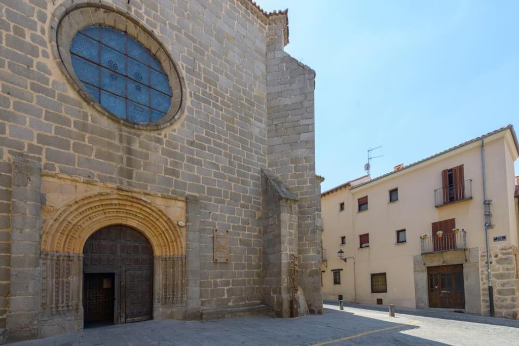 Apt - Plaza Mayor Of Avila - 1 Min Alcazar エクステリア 写真